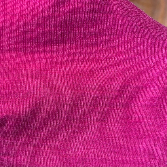 Icebreaker GT 200 Quarter Zip in Bright Pink, size L - Picture 12 of 13